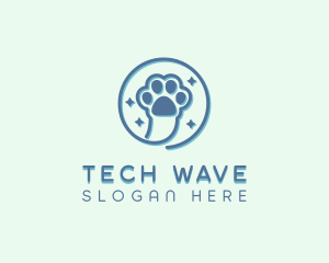 Pet Vet Paw logo design