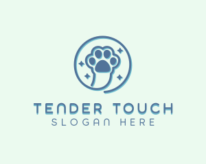 Pet Vet Paw logo design