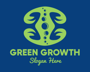 Green Spinal Health logo design