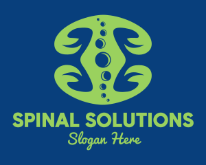 Green Spinal Health logo design