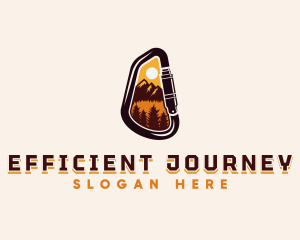 Mountain Climbing Adventure logo design