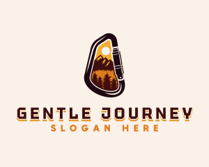 Mountain Climbing Adventure logo design