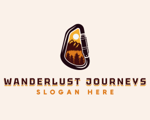 Mountain Climbing Adventure logo design