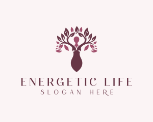 Organic Natural Beauty Spa logo design