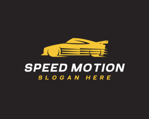 Car Racing Motorsport logo design