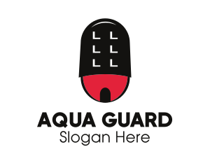 London Guard Headdress logo design