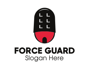 London Guard Headdress logo design