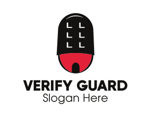 London Guard Headdress logo design