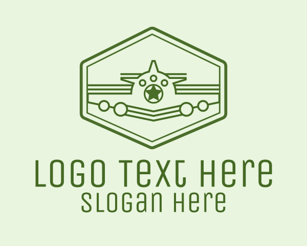 Hangar logo example 2