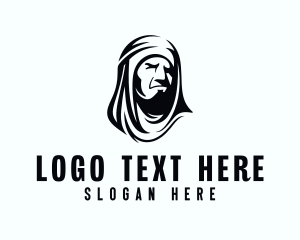 Bedouin Arabic Man logo