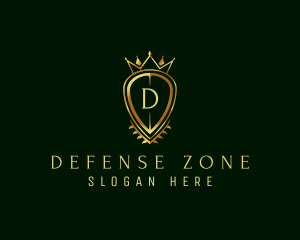 Premier Luxury Shield logo design