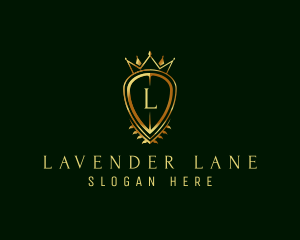 Premier Luxury Shield logo design