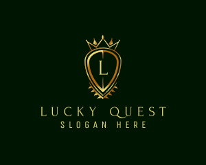 Premier Luxury Shield logo design