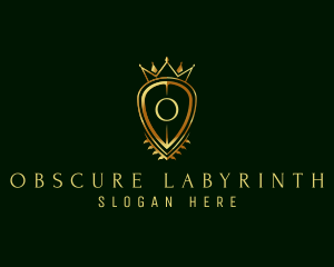 Premier Luxury Shield logo design