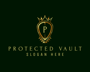 Premier Luxury Shield logo design