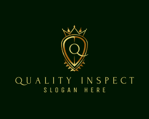 Premier Luxury Shield logo design