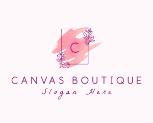 Wellness Watercolor Frame logo