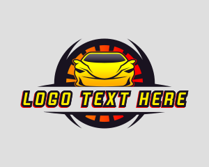 Sports Car Automobile logo