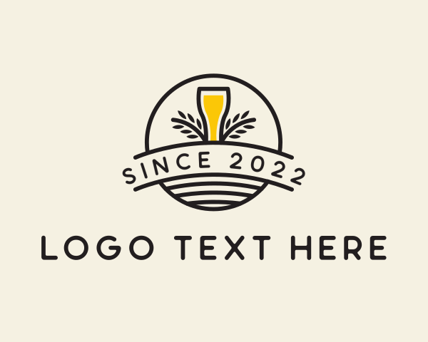 Lager logo example 3