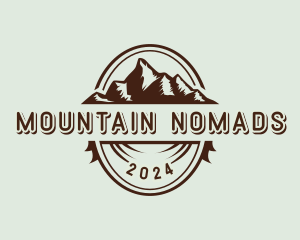 Nature Outdoor Mountain logo design