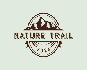 Nature Outdoor Mountain logo design