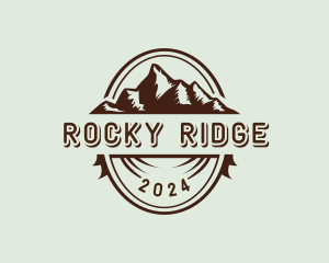 Nature Outdoor Mountain logo design