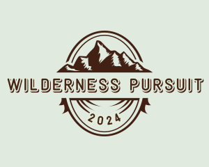 Nature Outdoor Mountain logo design