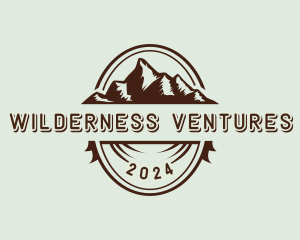 Nature Outdoor Mountain logo design