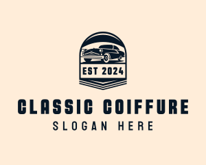 Classic Car Detailing logo design