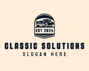 Classic Car Detailing logo design