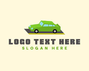 Isometric Sports Car logo