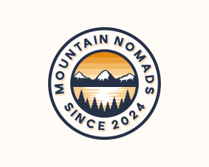 Peak Summit Mountaineering logo design