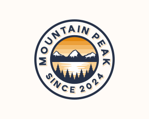 Peak Summit Mountaineering logo design