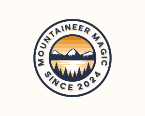 Peak Summit Mountaineering logo design