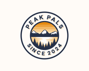 Peak Summit Mountaineering logo design