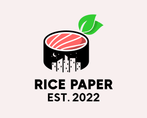 City Japanese Sushi  logo design