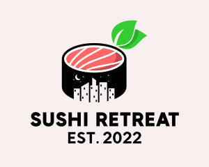 City Japanese Sushi  logo design