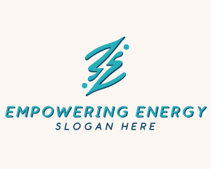 Electric lightning Bolt logo design