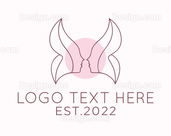 Beauty Product Wings Logo