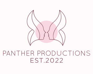 Beauty Product Wings  logo design