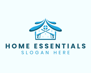 Home Maintenance Cleaning logo design