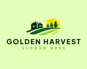 Nature Land Farming logo design