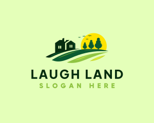 Nature Land Farming logo design