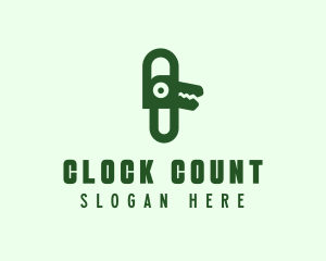 Modern Alligator Clip Logo