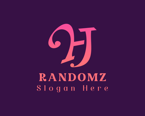 Monogram logo example 2