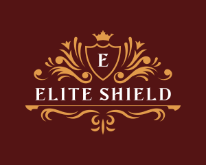 Luxury Royalty Shield logo design