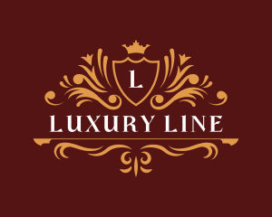 Luxury Royalty Shield logo design