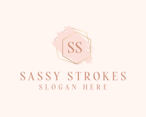 Feminine Watercolor Makeup logo