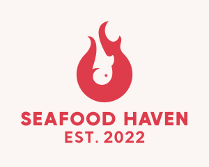 Grill Seafood Restaurant  logo design