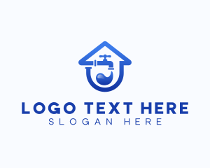 Faucet Water Plumbing logo